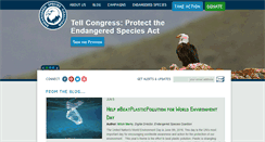 Desktop Screenshot of endangered.org
